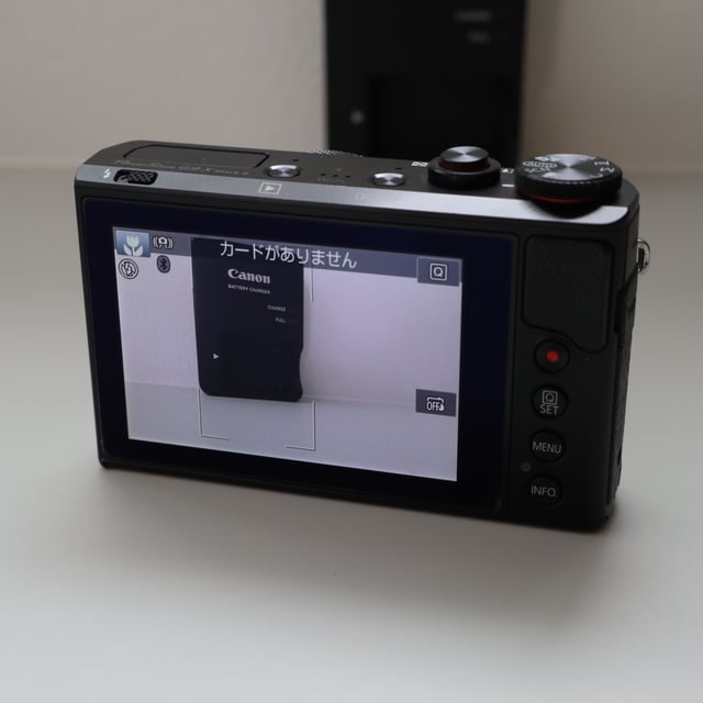 PowerShot G9 X Mark II "ブラック"