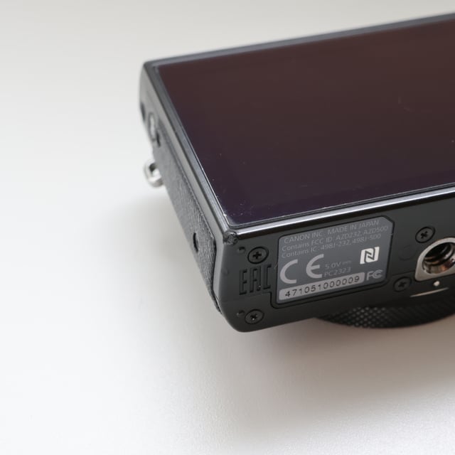 PowerShot G9 X Mark II "ブラック"