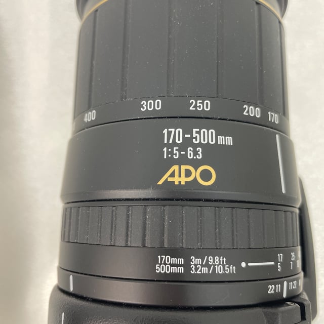 APO 170-500mm F5-6.3 DG キヤノン AF用