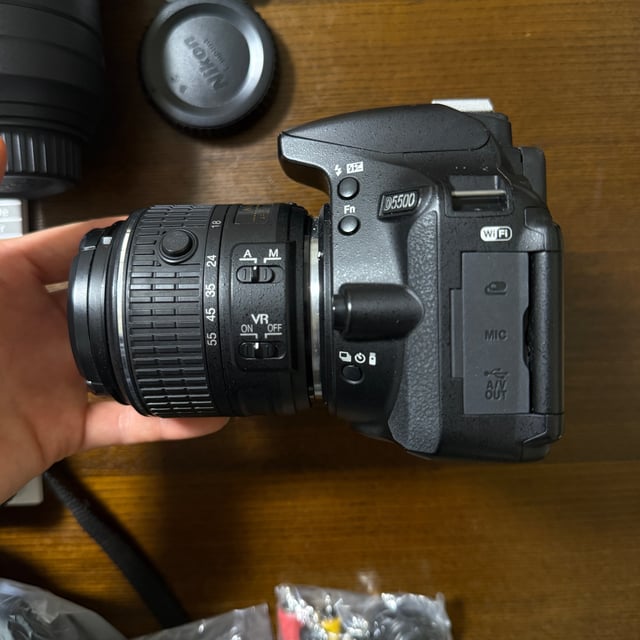 D5500 ダブルズームキット "ブラック"
