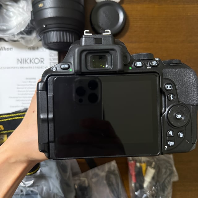 D5500 ダブルズームキット "ブラック"