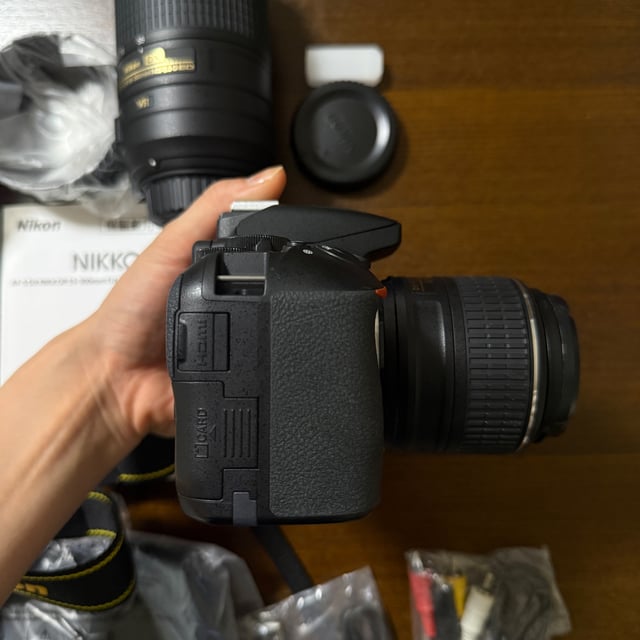 D5500 ダブルズームキット "ブラック"