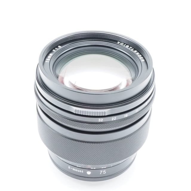 フォクトレンダー NOKTON 75mm F1.5 Aspherical ソニーE用