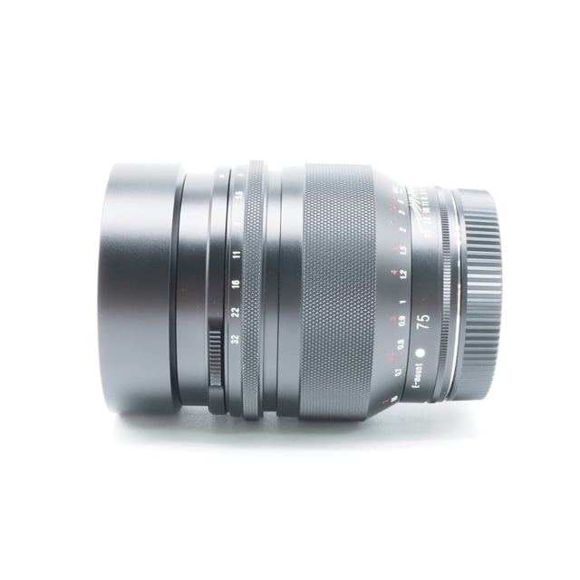フォクトレンダー NOKTON 75mm F1.5 Aspherical ソニーE用