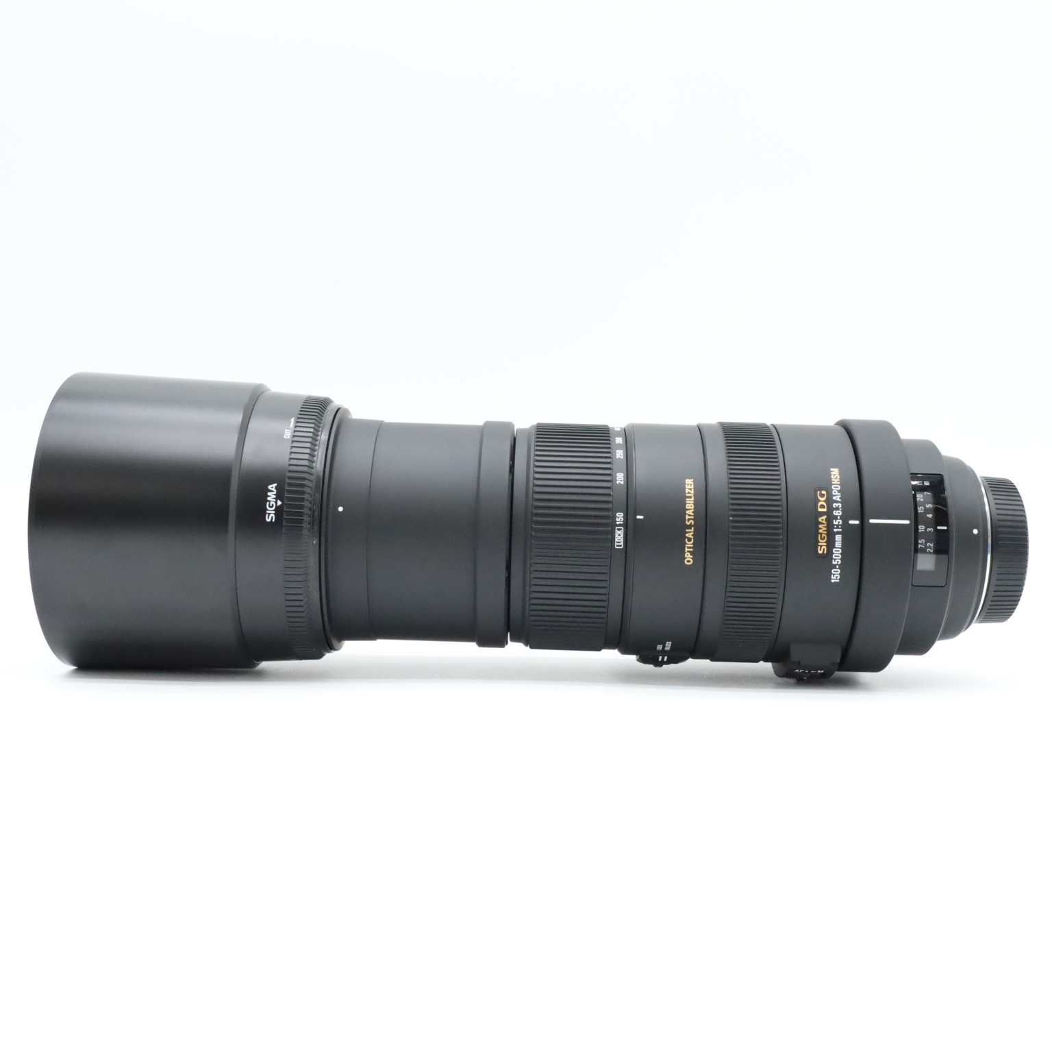 シグマ APO 150-500mm F5-6.3 DG OS HSM ニコン用の中古 (良品