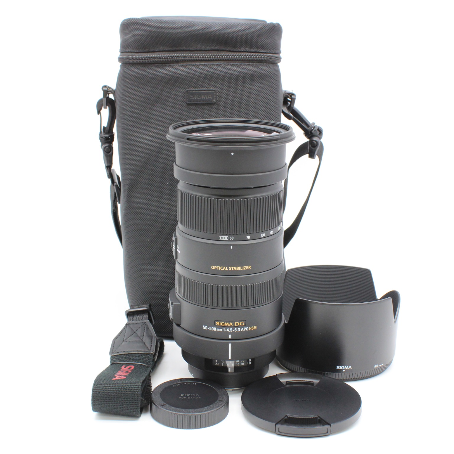 シグマ APO 50-500mm F4.5-6.3 DG OS HSM キヤノン用の中古 (良品