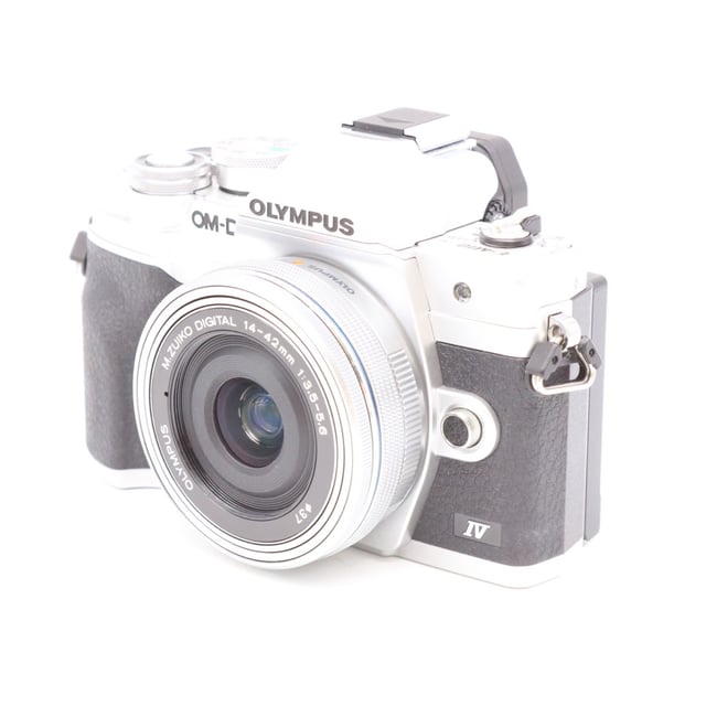 OM-D E-M10 Mark IV EZダブルズームキット "シルバー"