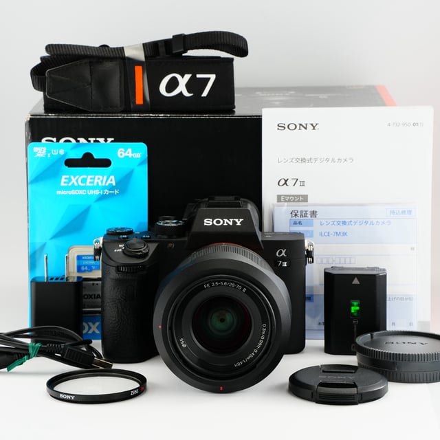 α7 III ILCE-7M3K ズームレンズキット