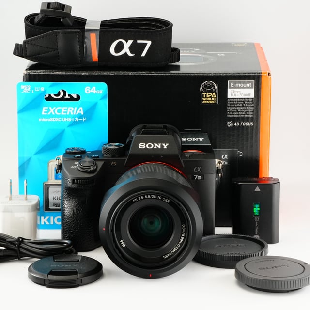 α7 III ILCE-7M3K ズームレンズキット