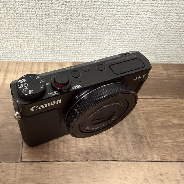PowerShot G9 X Mark II "ブラック"