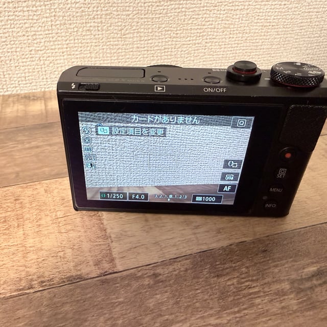 PowerShot G9 X Mark II "ブラック"