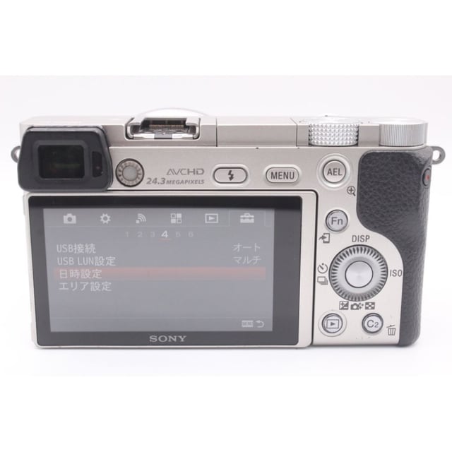 α6000 ILCE-6000Y ダブルズームレンズキット "シルバー"