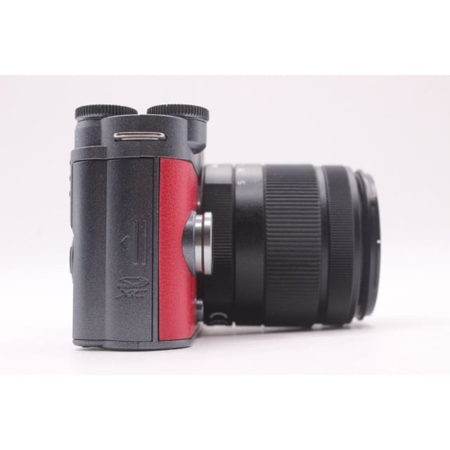 PENTAX Q-S1 ボディ "ガンメタル×カーマインレッド"