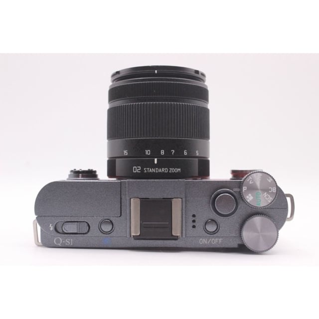 PENTAX Q-S1 ボディ "ガンメタル×カーマインレッド"