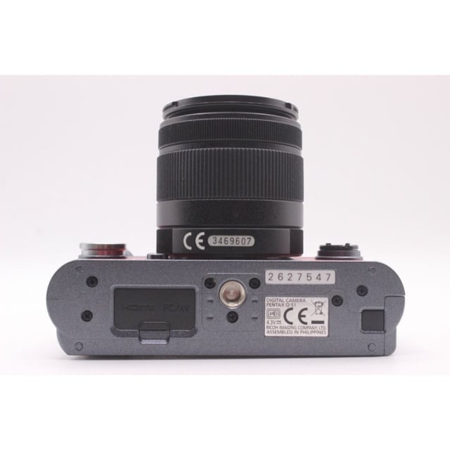 PENTAX Q-S1 ボディ "ガンメタル×カーマインレッド"