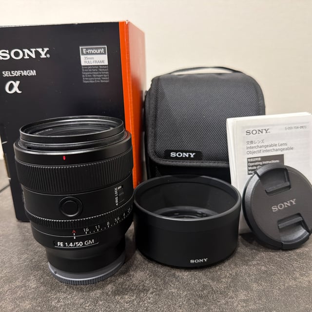 FE 50mm F1.4 GM SEL50F14GM