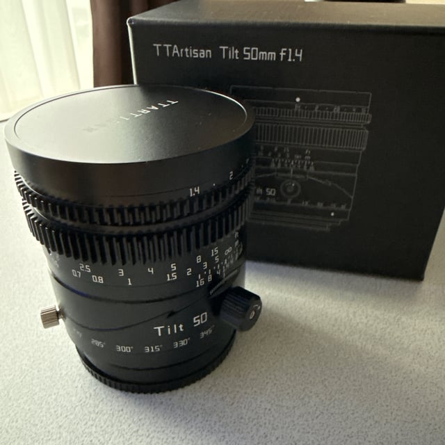 TTArtisan Tilt 50mm f/1.4
