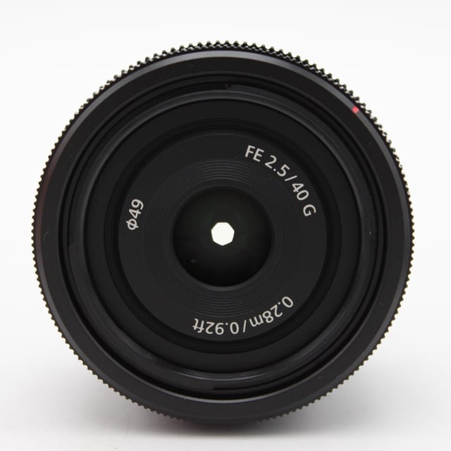 FE 40mm F2.5 G SEL40F25G
