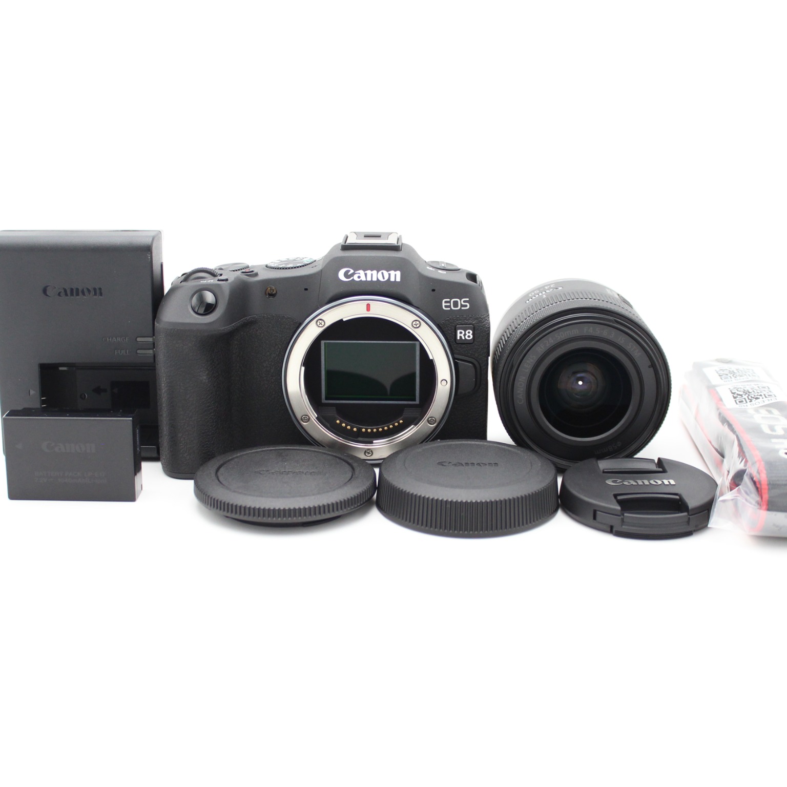 Canon EOS R8 RF24-50 IS STM レンズキットの新品/中古の在庫一覧