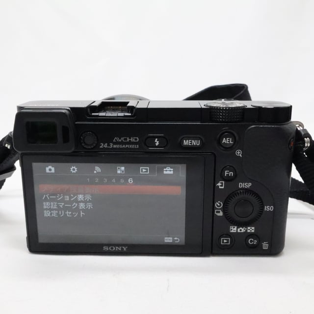 α6000 ILCE-6000Y ダブルズームレンズキット "ブラック"