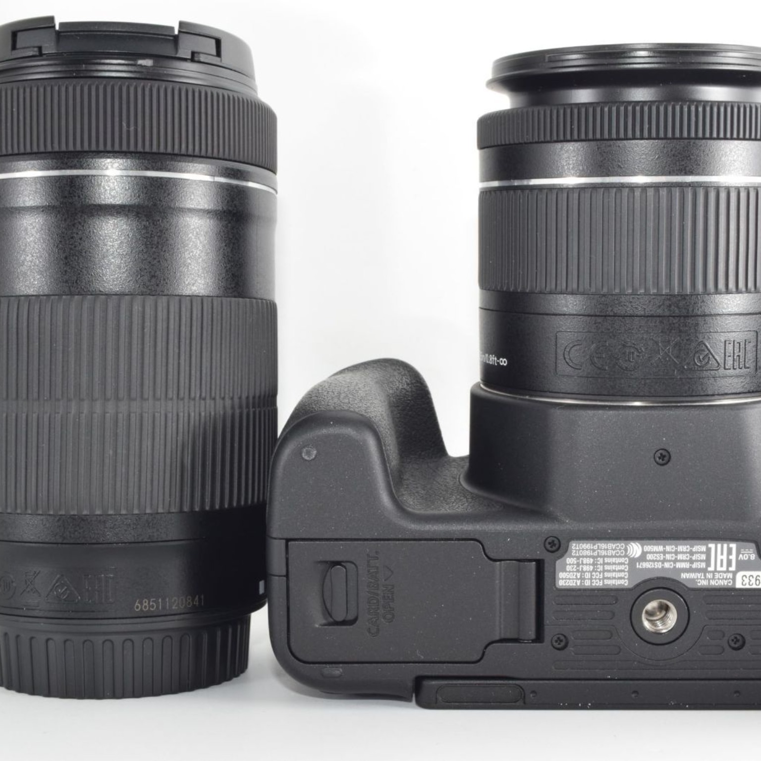 Canon EOS Kiss ブラック X9 ダブルズームキット ブラック Canon EOS Kiss X9 ダブルズームキット 