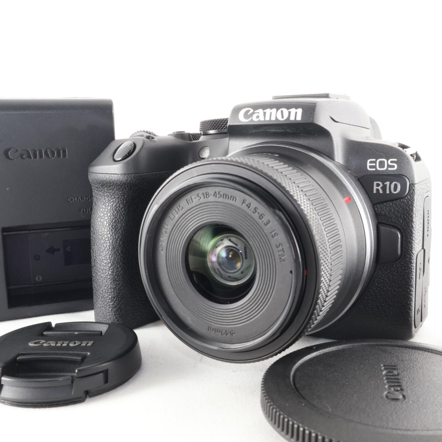 Canon EOS R10 RF-S18-45 IS STM レンズキットの中古 (美品)・¥111,500