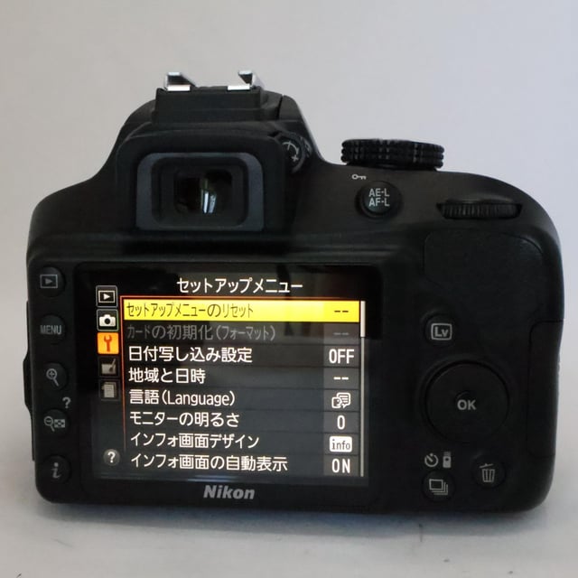 D3400 18-55 VR レンズキット "ブラック"