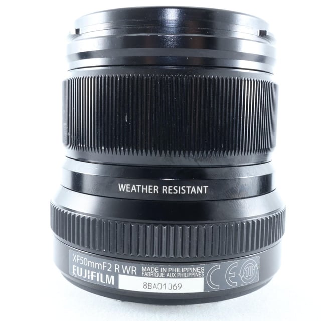 フジノンレンズ XF50mmF2 R WR "ブラック"