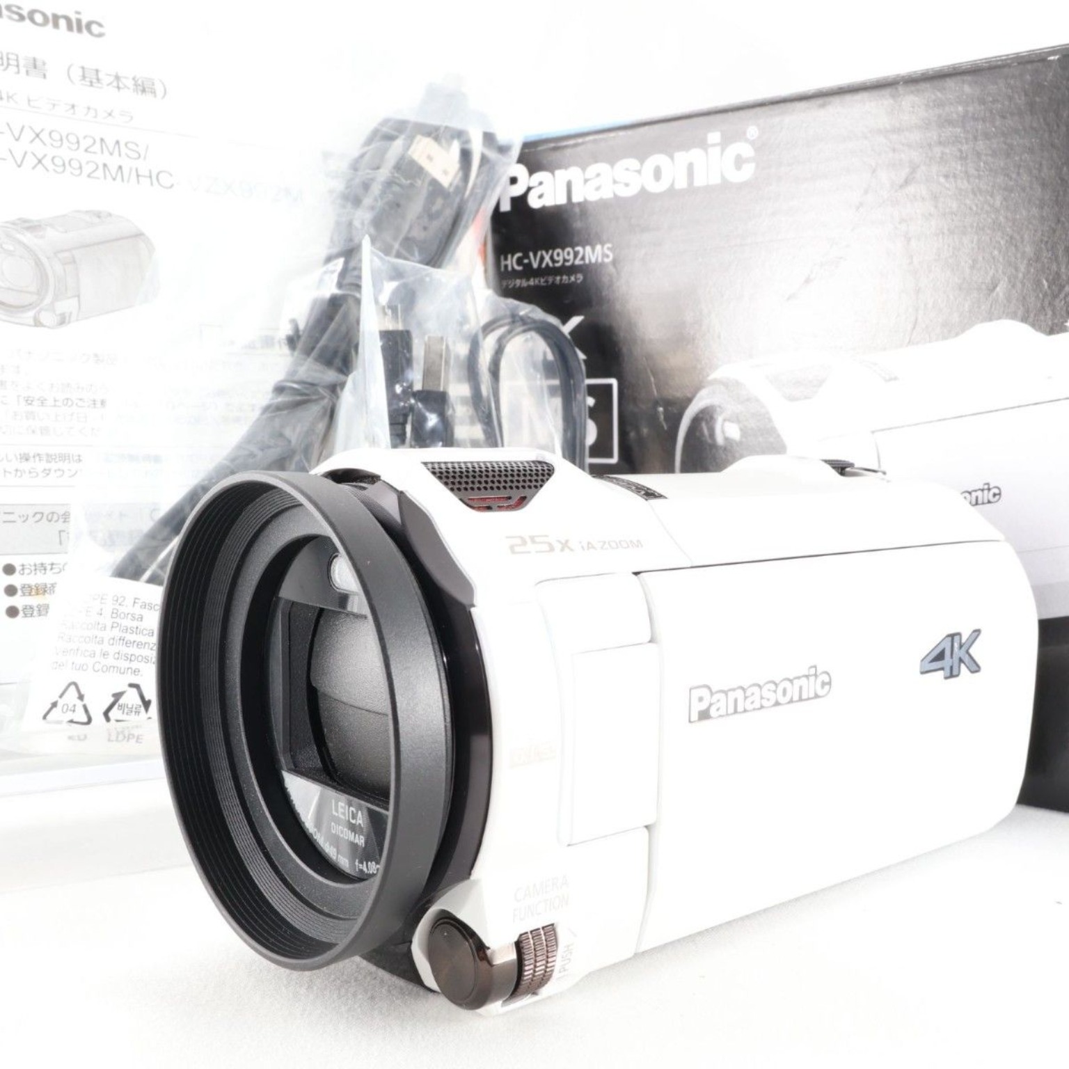 【美品動作確認済み】Panasonic HC-VX992MS パナソニック HC-VX992MS 