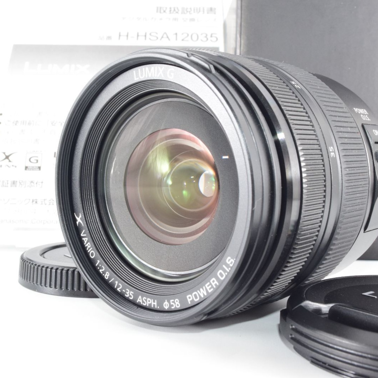 LUMIX G X VARIO 12-35mm/F2.8 中古 パナソニック LUMIX G X VARIO 12-35mm/F2.8 II ASPH./POWER O.I.S.の