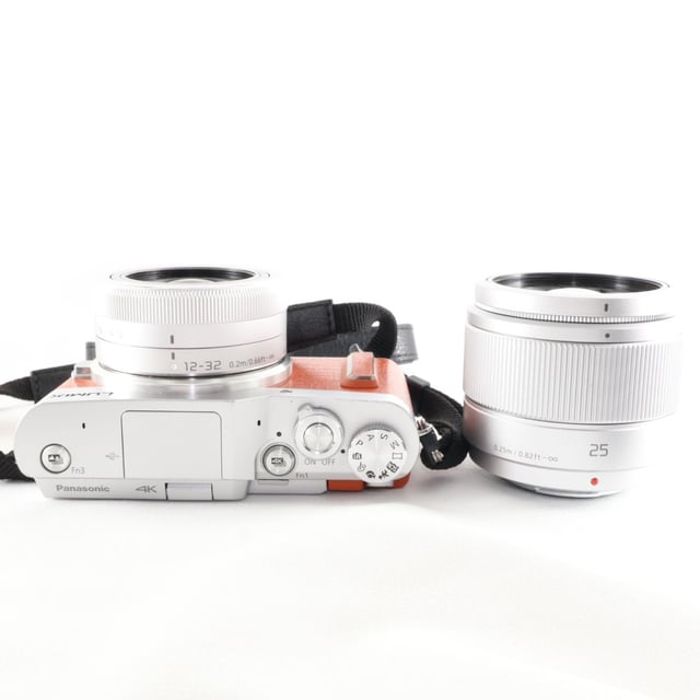 LUMIX GF10(DC-GF10W) ダブルレンズキット "オレンジ"