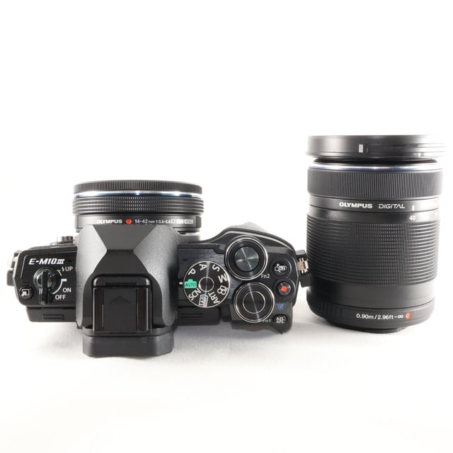 OM-D E-M10 Mark III EZダブルズームキット "ブラック"