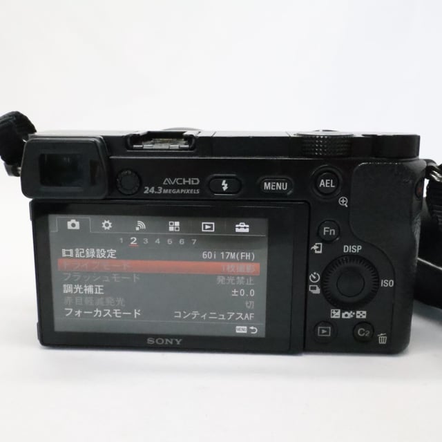 α6000 ILCE-6000L パワーズームレンズキット "ブラック"