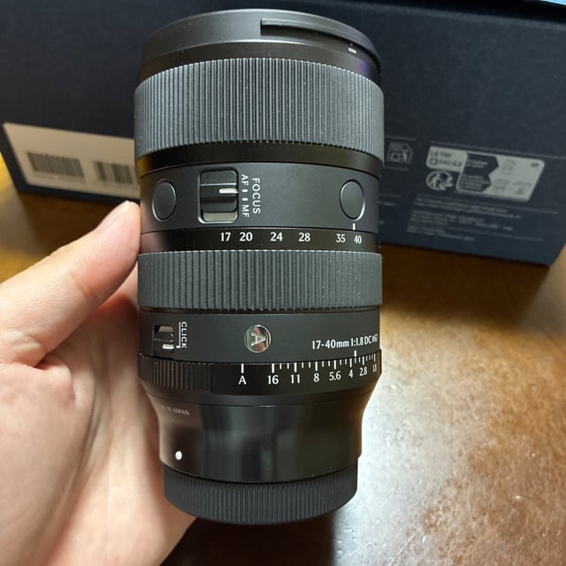 17-40mm F1.8 DC ソニーE用