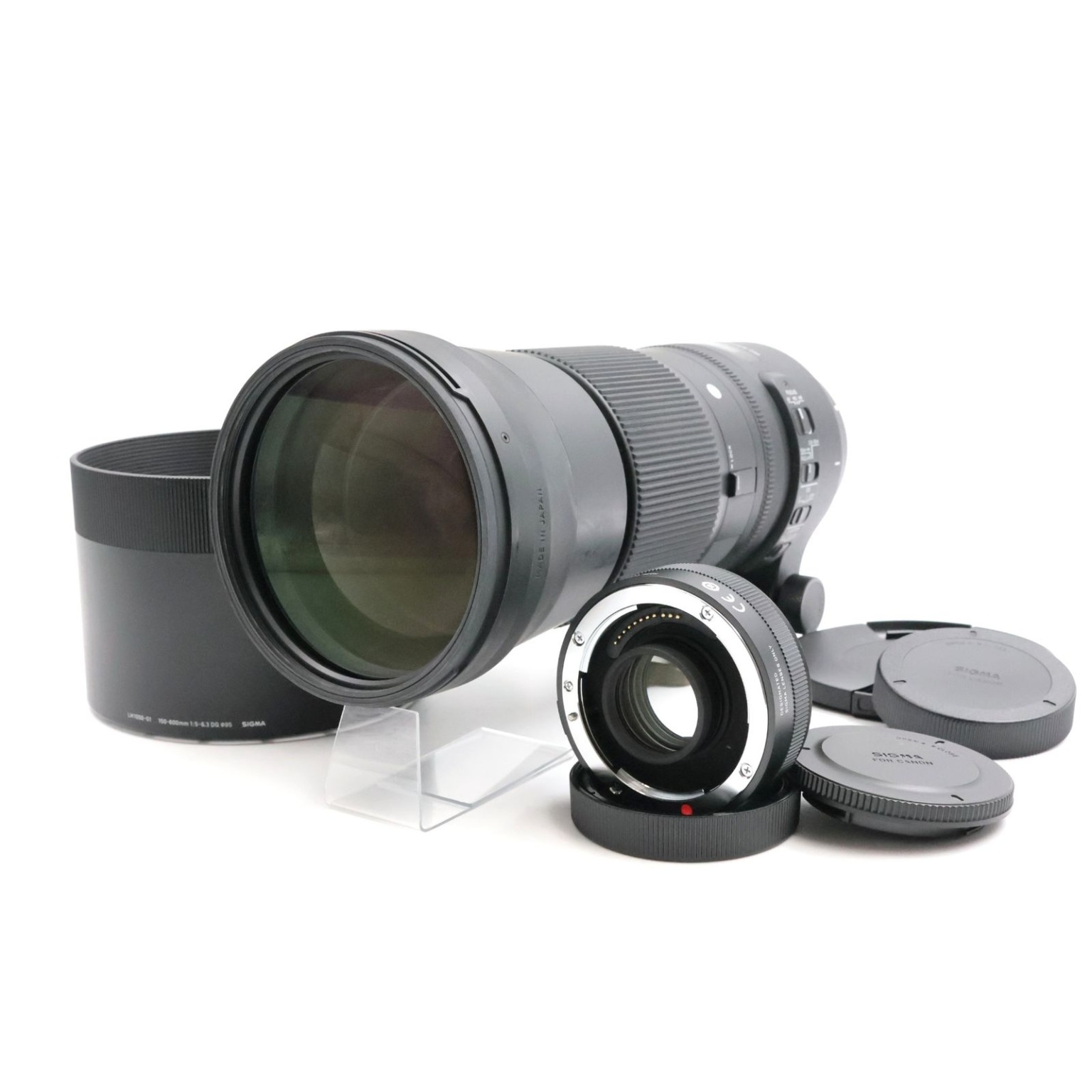 シグマ 150-600mm F5-6.3 DG OS HSM Contemporary テレコンバーター