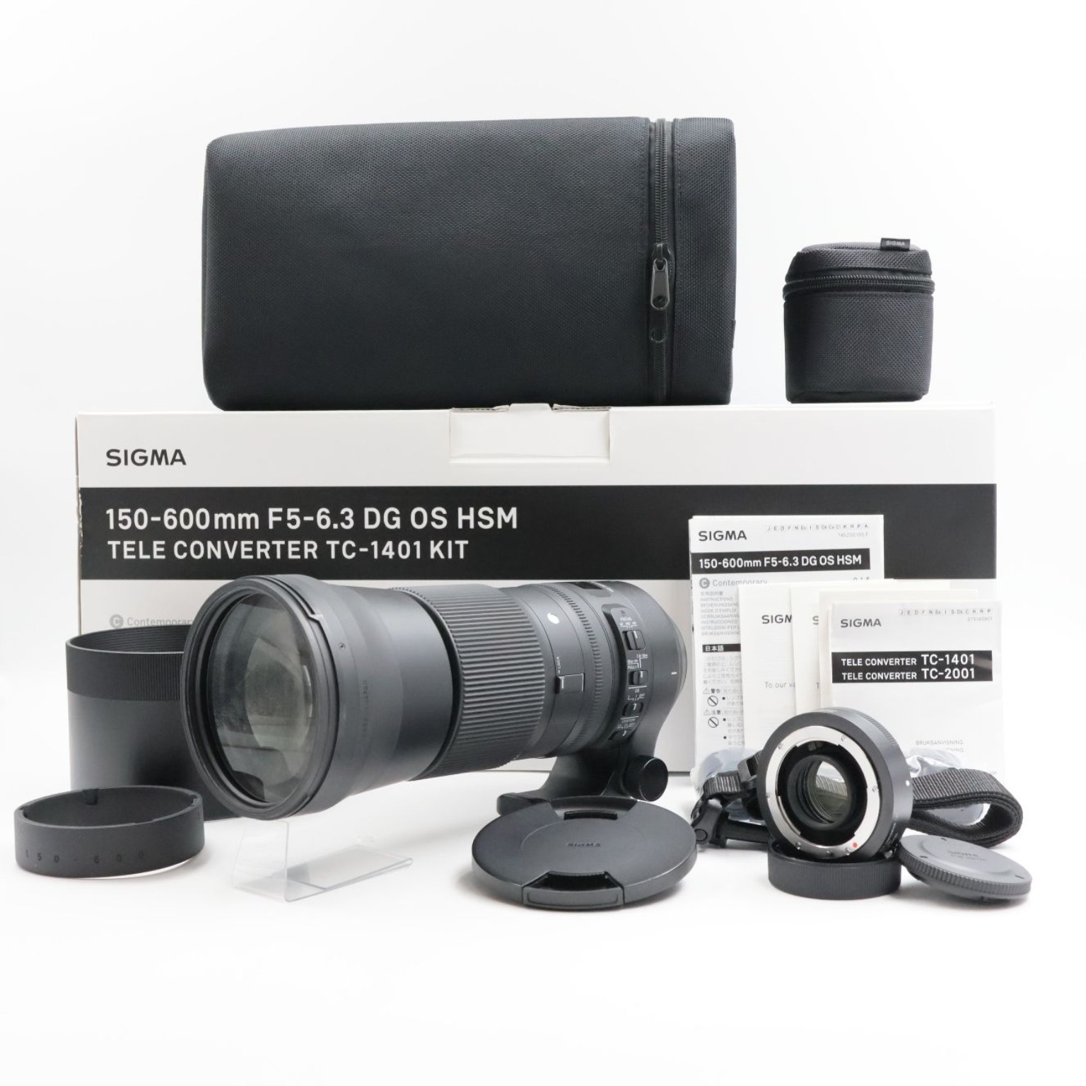 シグマ 150-600mm F5-6.3 DG OS HSM Contemporary テレコンバーター