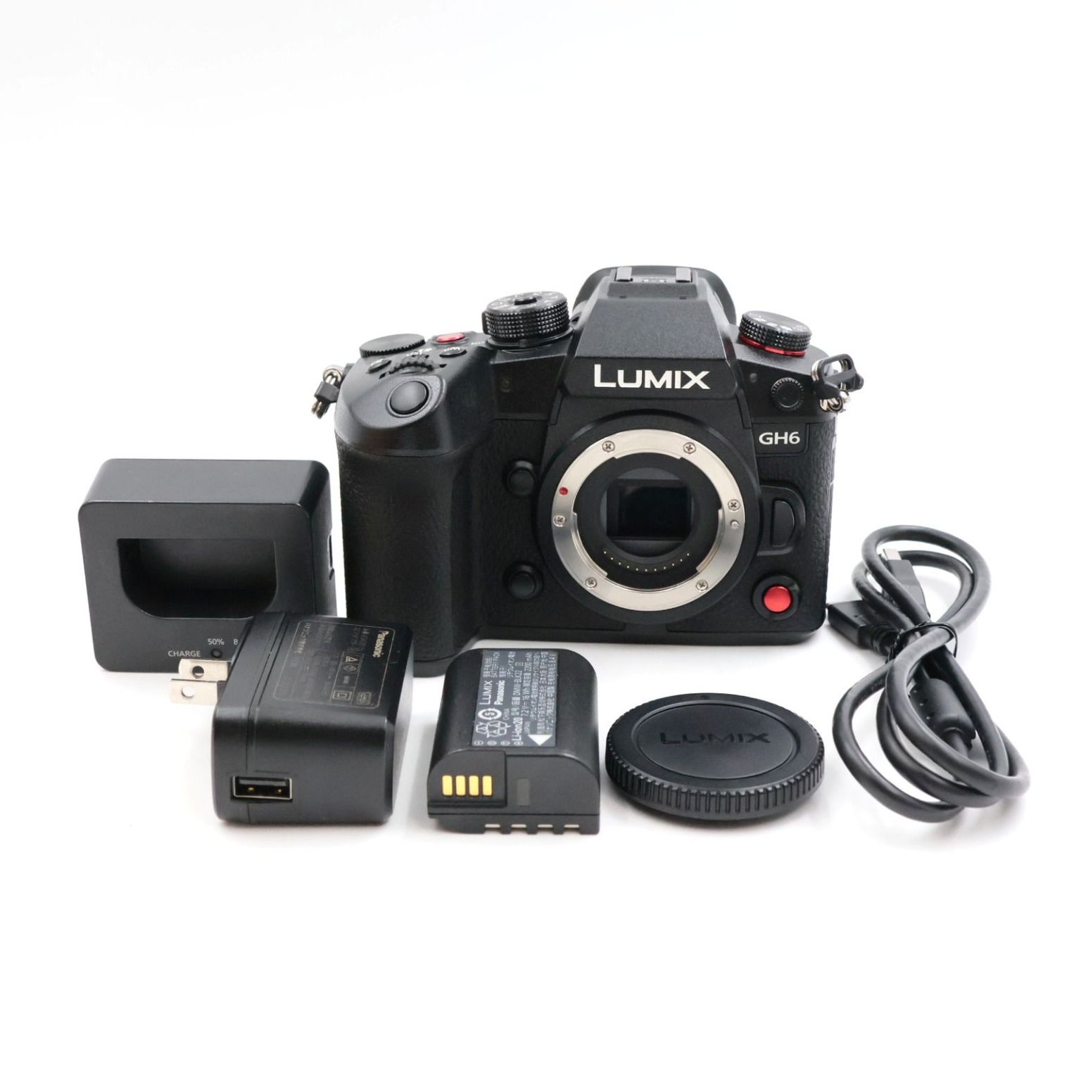 パナソニック LUMIX GH6(DC-GH6) ボディの中古 (良品)・¥115,734