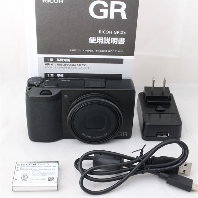 GR IIIx(GR3X) "ブラック"
