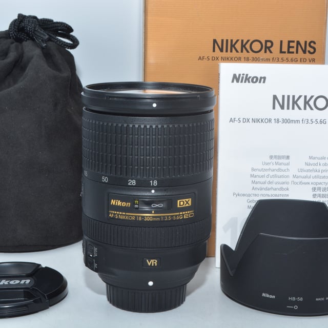 AF-S DX NIKKOR 18-300mm f/3.5-5.6G ED VR
