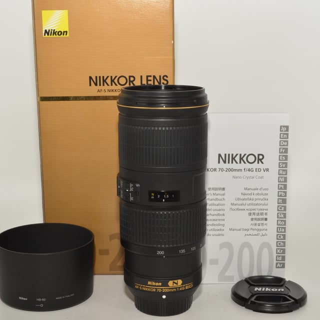 AF-S NIKKOR 70-200mm f/4G ED VR
