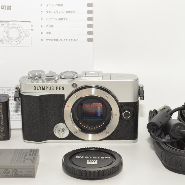 OLYMPUS PEN E-P7 ボディ "シルバー"