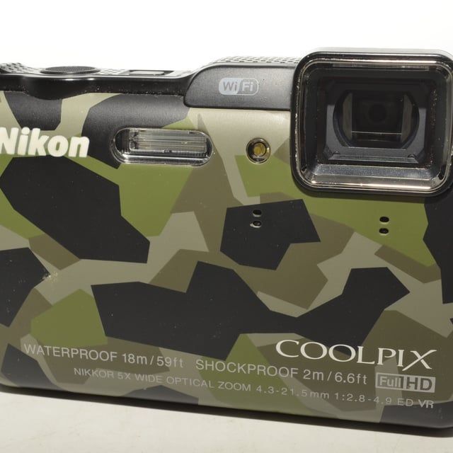 COOLPIX AW120 "カムフラージュグリーン"