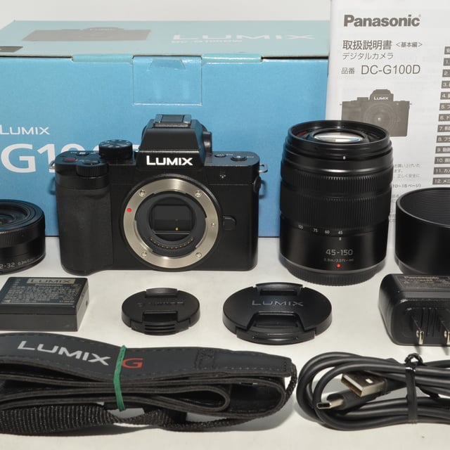 LUMIX G100D(DC-G100DW) ダブルズームレンズキット