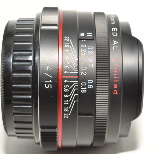 HD PENTAX-DA 15mmF4ED AL Limited "ブラック"