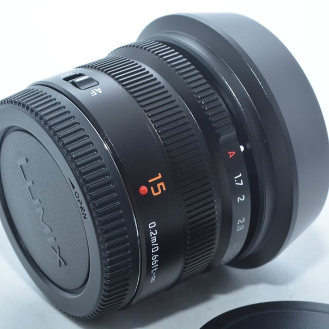 LEICA DG SUMMILUX 15mm/F1.7 ASPH. "ブラック"