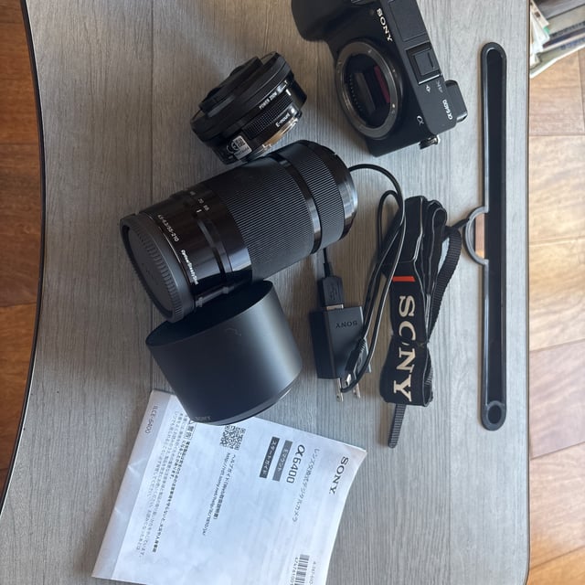 α6400 ILCE-6400Y ダブルズームレンズキット "ブラック"