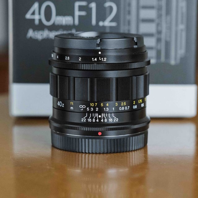 フォクトレンダー NOKTON 40mm F1.2 Aspherical ニコンZ用