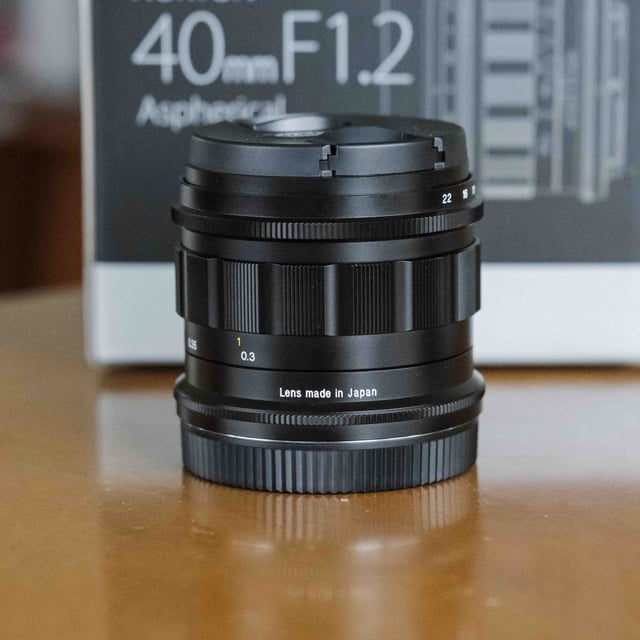 フォクトレンダー NOKTON 40mm F1.2 Aspherical ニコンZ用
