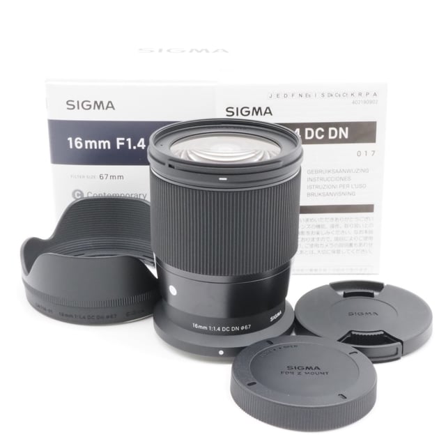 16mm F1.4 DC DN