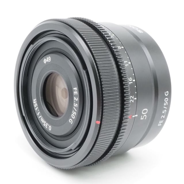 FE 50mm F2.5 G SEL50F25G